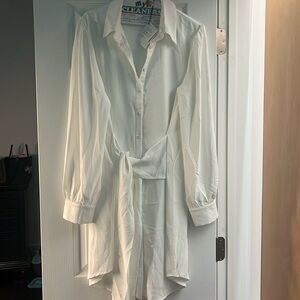 By Egreis brand new with tags white shirt dress